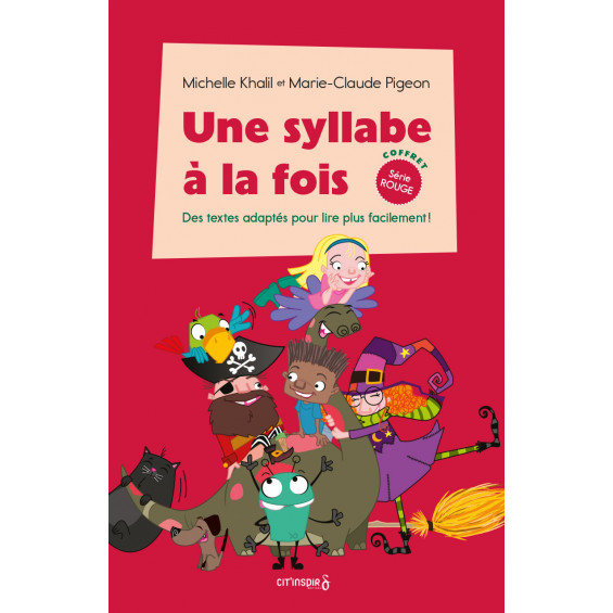 Une syllabe à la fois - Coffret série rouge