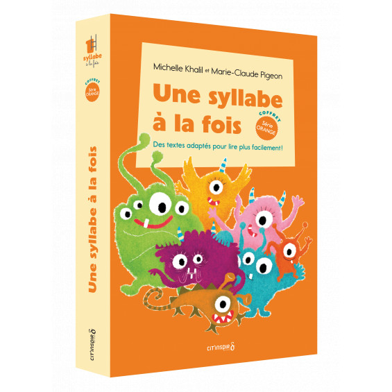 Une syllabe à la fois - Coffret série orange